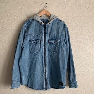 Levi’s X Justin Timberlake Fresh Leaves Collection Hooded Western